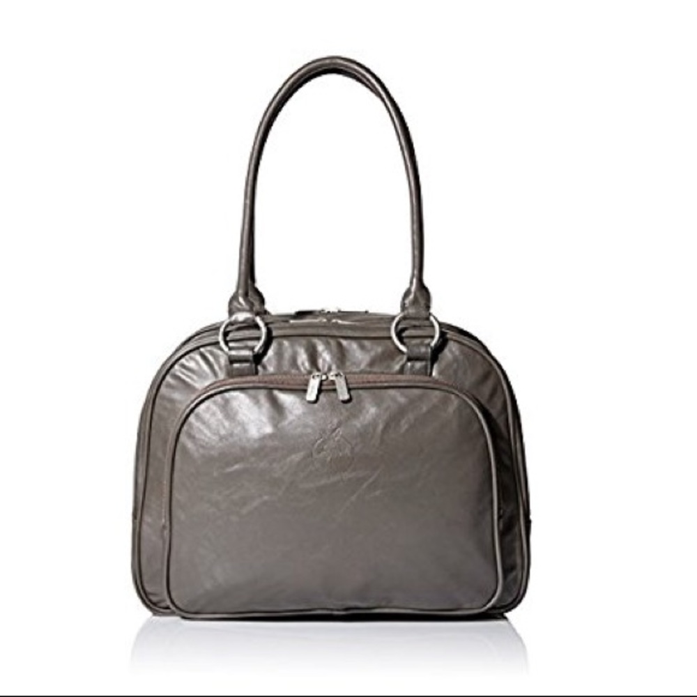 NWT lassig grey diaper bag
